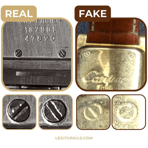 how to identify fake cartier watch|cartier watch serial number authentication.